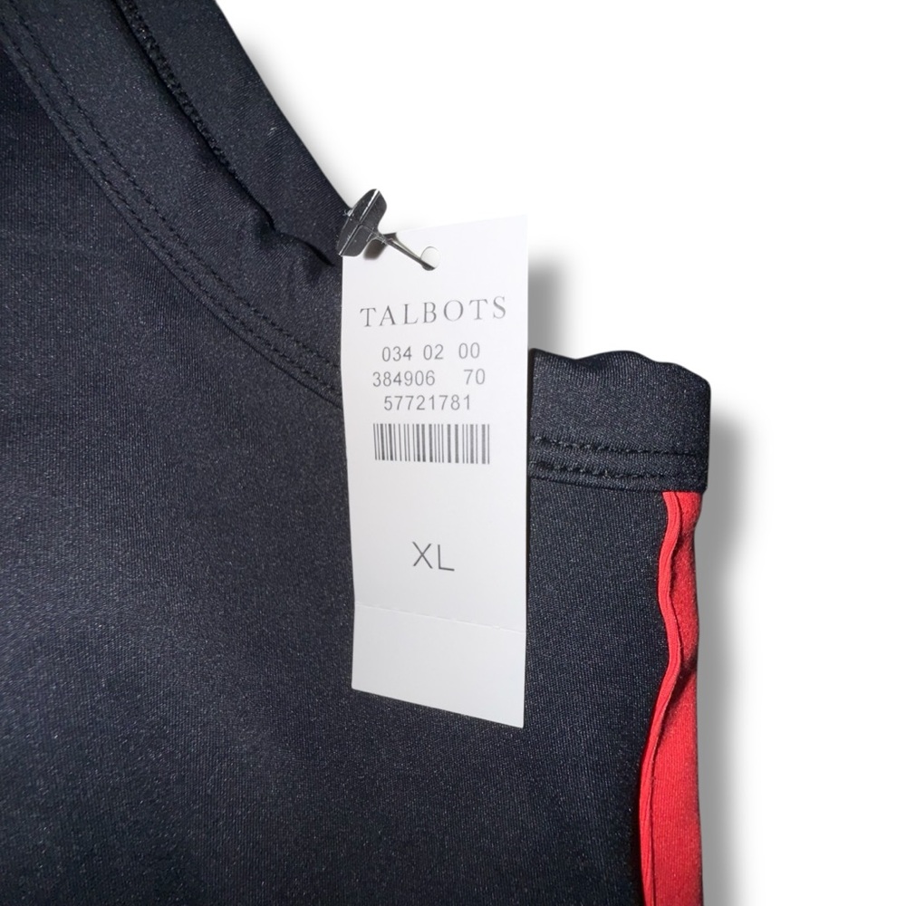 NWT TALBOTS Performance Interlock Built-in Bra Ta… - image 9